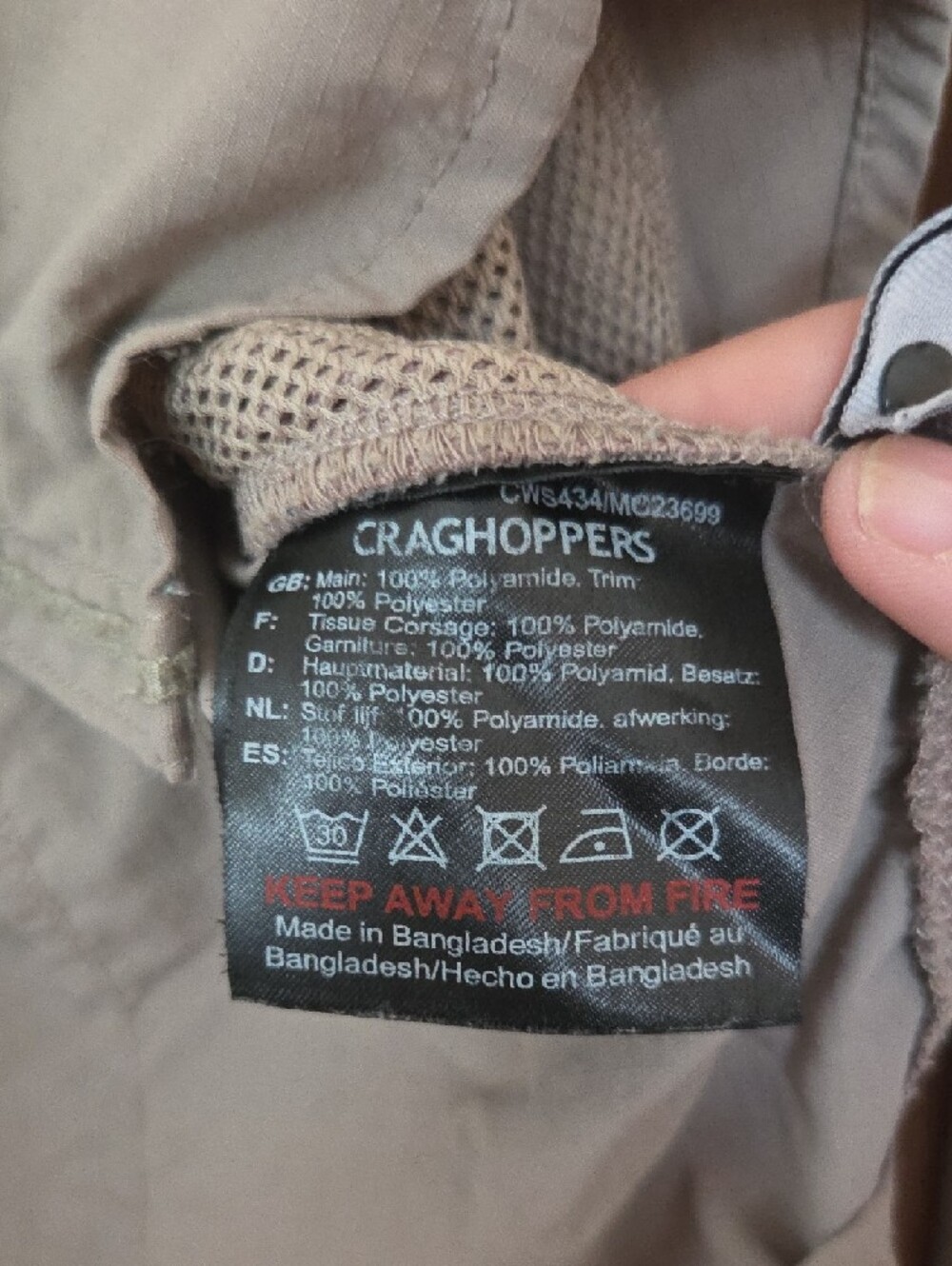 Craghoppers Women's Taupe Utility Shirt - Picture 4 of 7